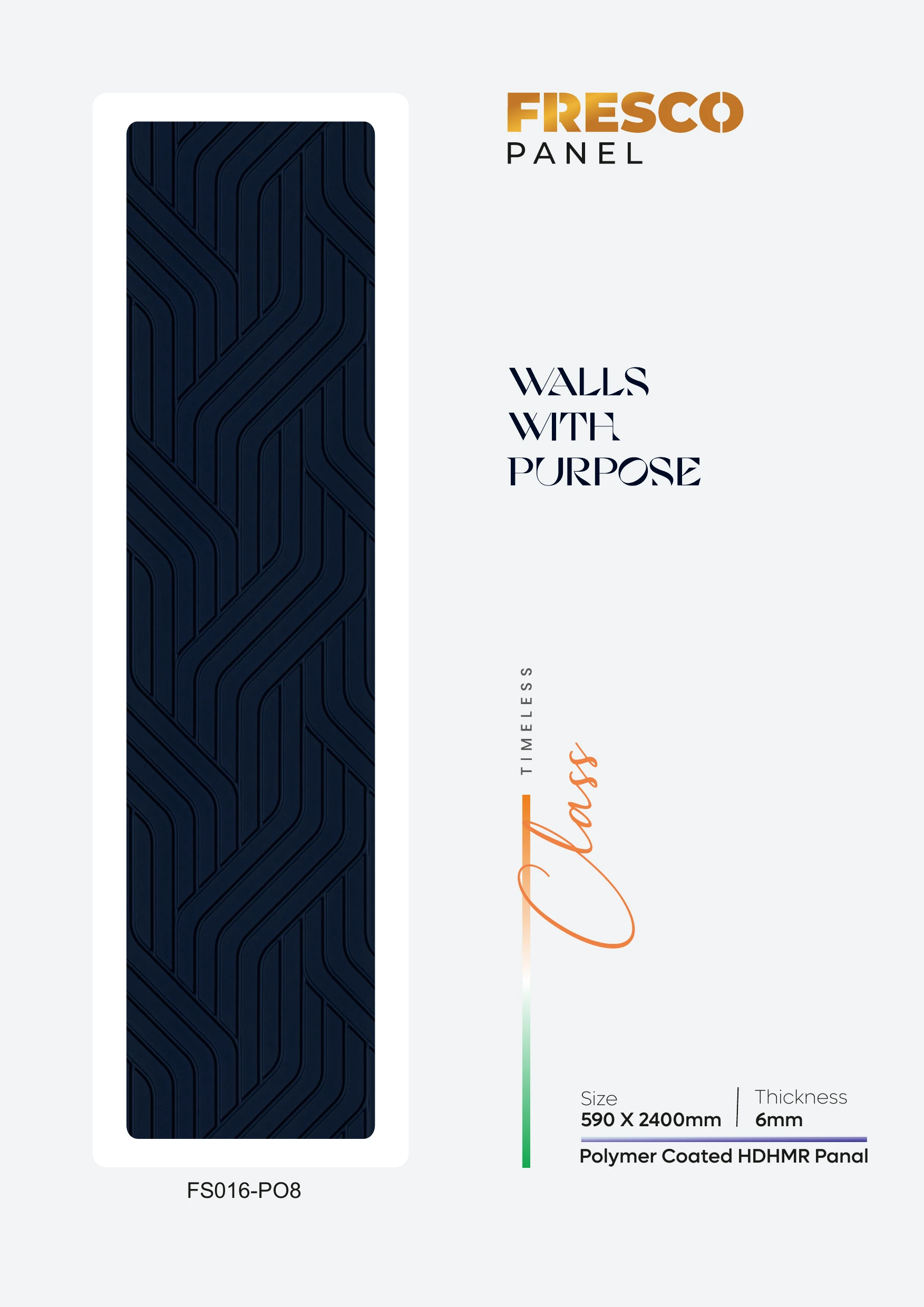 FS016-PO8 Fresco Panel Design